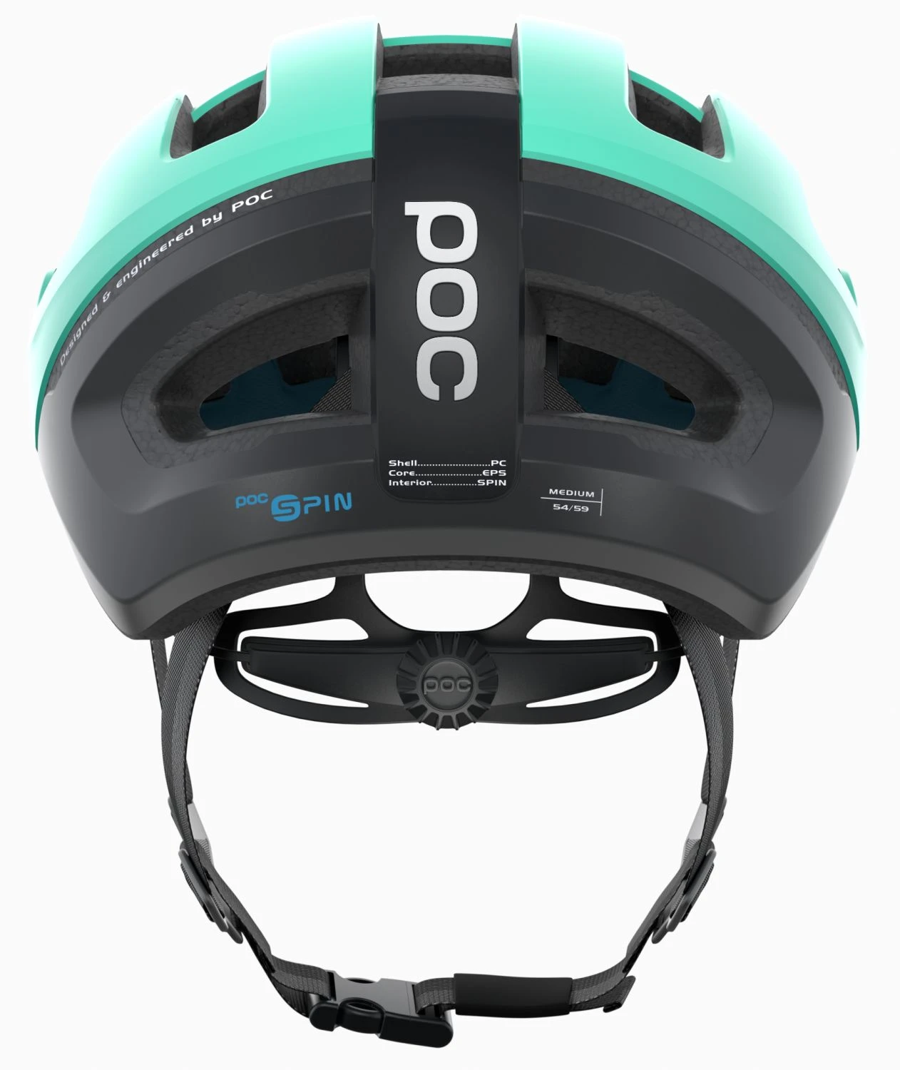 POC Omne Air Resitstance Spin Rennradhelm - Fluorite Green Mat 4 POC Omne Air Resitstance Spin Rennradhelm - Fluorite Green Mat – Bild 4