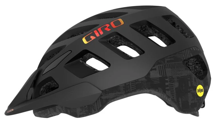 Giro Radix MipsTouren-Fahrradhelm - Mat Black Hypnotic 1 Giro Radix MipsTouren-Fahrradhelm - Mat Black Hypnotic