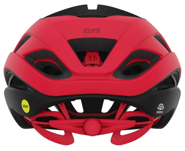 Giro Eclipse Spherical MIPS Aero-Rennradhelm - Matte Black/white/red 4 Giro Eclipse Spherical MIPS Aero-Rennradhelm - Matte Black/white/red – Bild 4