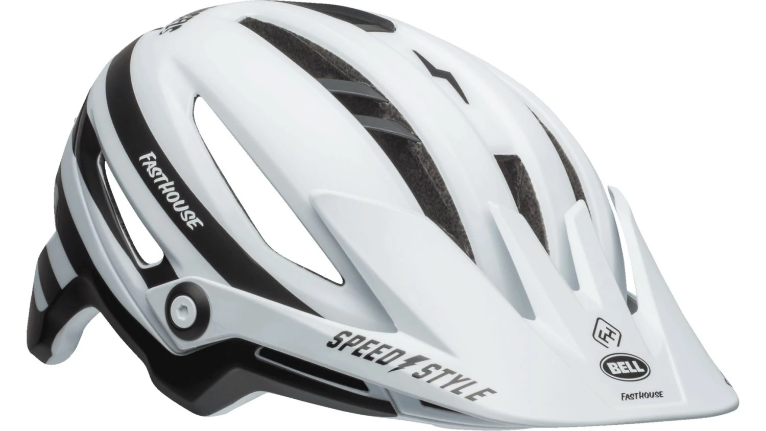 Bell SIXER Mips MTB Fahrradhelm - Mat White Black Fasthouse 4 Bell SIXER Mips MTB Fahrradhelm - Mat White Black Fasthouse – Bild 4