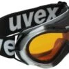 Uvex Hurricane Kinder-Skibrille - Silver Black Metallic
