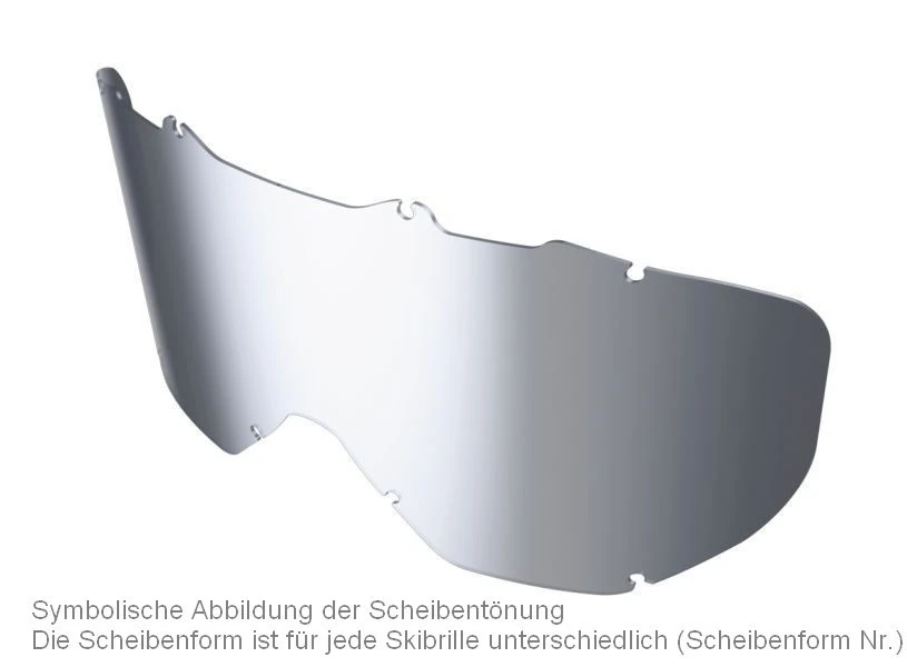 Ersatzglas Uvex Skibrille - Uvex Hurricane Super Pro/ltm Silver S3(73) 1 Ersatzglas Uvex Skibrille - Uvex Hurricane Super Pro/ltm Silver S3(73)