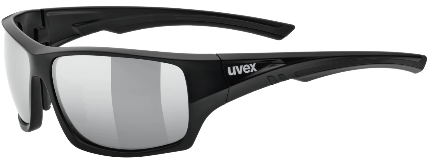 Uvex Sportstyle 222 Pola Sportbrille - Black Mat 1 Uvex Sportstyle 222 Pola Sportbrille - Black Mat