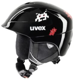 Uvex Airwing 2 Kinder-Skihelm - Black Pacman