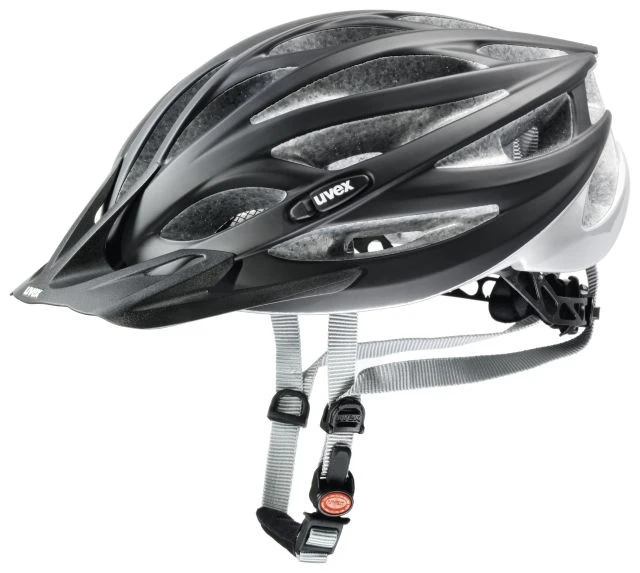 Uvex Oversize XXL Fahrradhelm - Black Mat Silver 1 Uvex Oversize XXL Fahrradhelm - Black Mat Silver