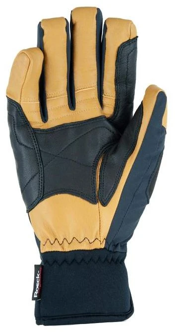 Roeckl Meiringen Wintersport-Skihandschuh - Black/camel 2 Roeckl Meiringen Wintersport-Skihandschuh - Black/camel – Bild 2