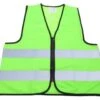 Filmer Kinder-Warnweste Mit Reißverschluss-Neon Grün/Größe L