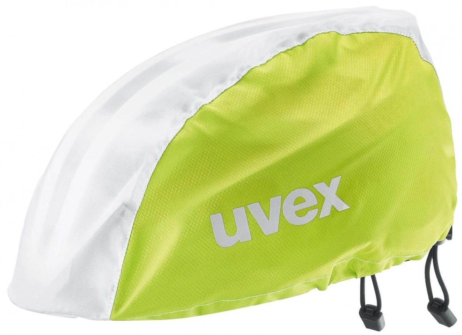 Uvex Rain Cap Bike Helm-Regenschutz-lime/white 1 Uvex Rain Cap Bike Helm-Regenschutz-lime/white