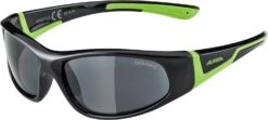 Alpina Flexxy Junior Kindersonnenbrille - Black-green Gloss