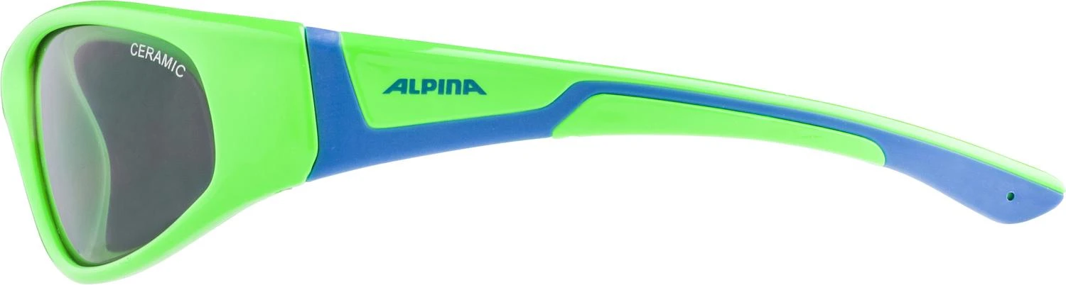 Alpina Flexxy Junior Kindersonnenbrille - Neon Green-blue Gloss 2 Alpina Flexxy Junior Kindersonnenbrille - Neon Green-blue Gloss – Bild 2