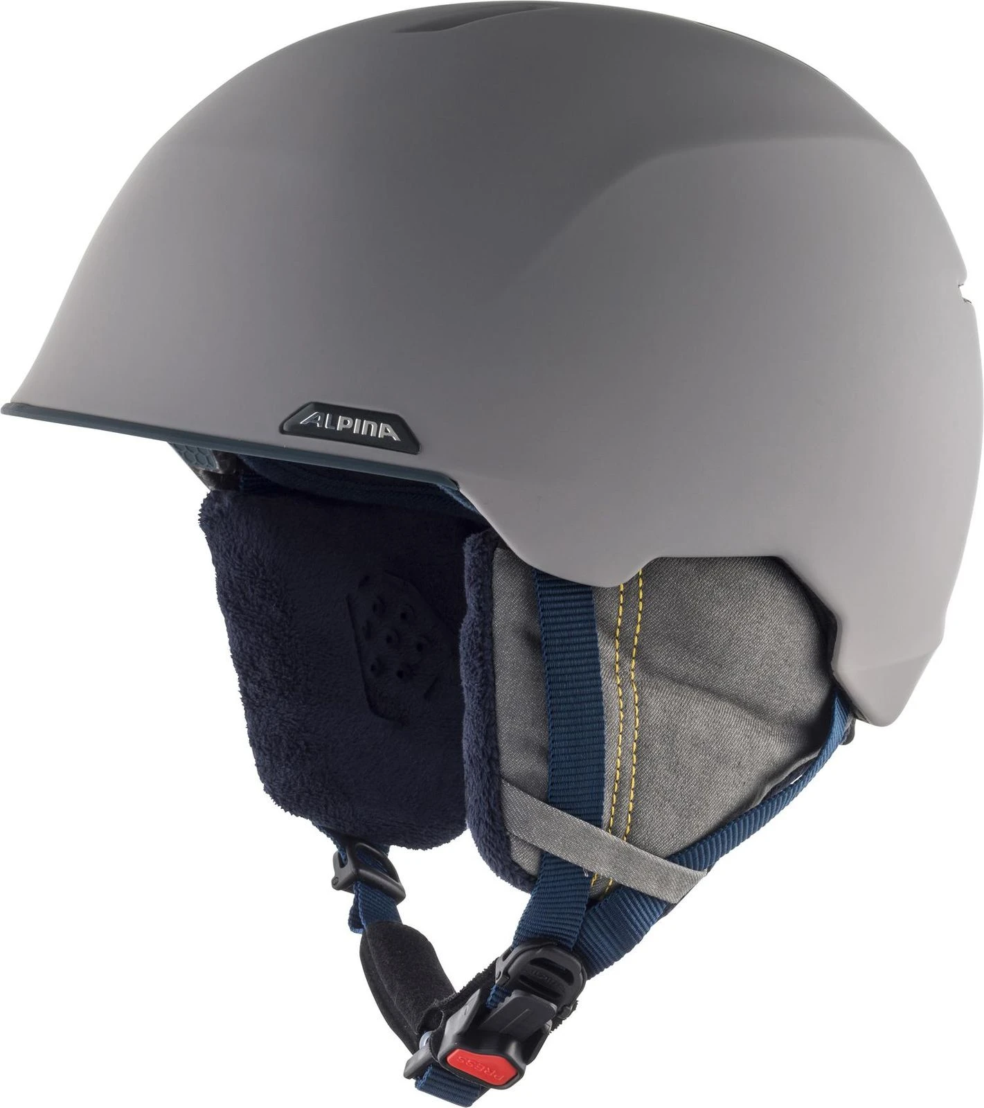 Alpina Albona Skihelm - Grey-curry Mat 1 Alpina Albona Skihelm - Grey-curry Mat