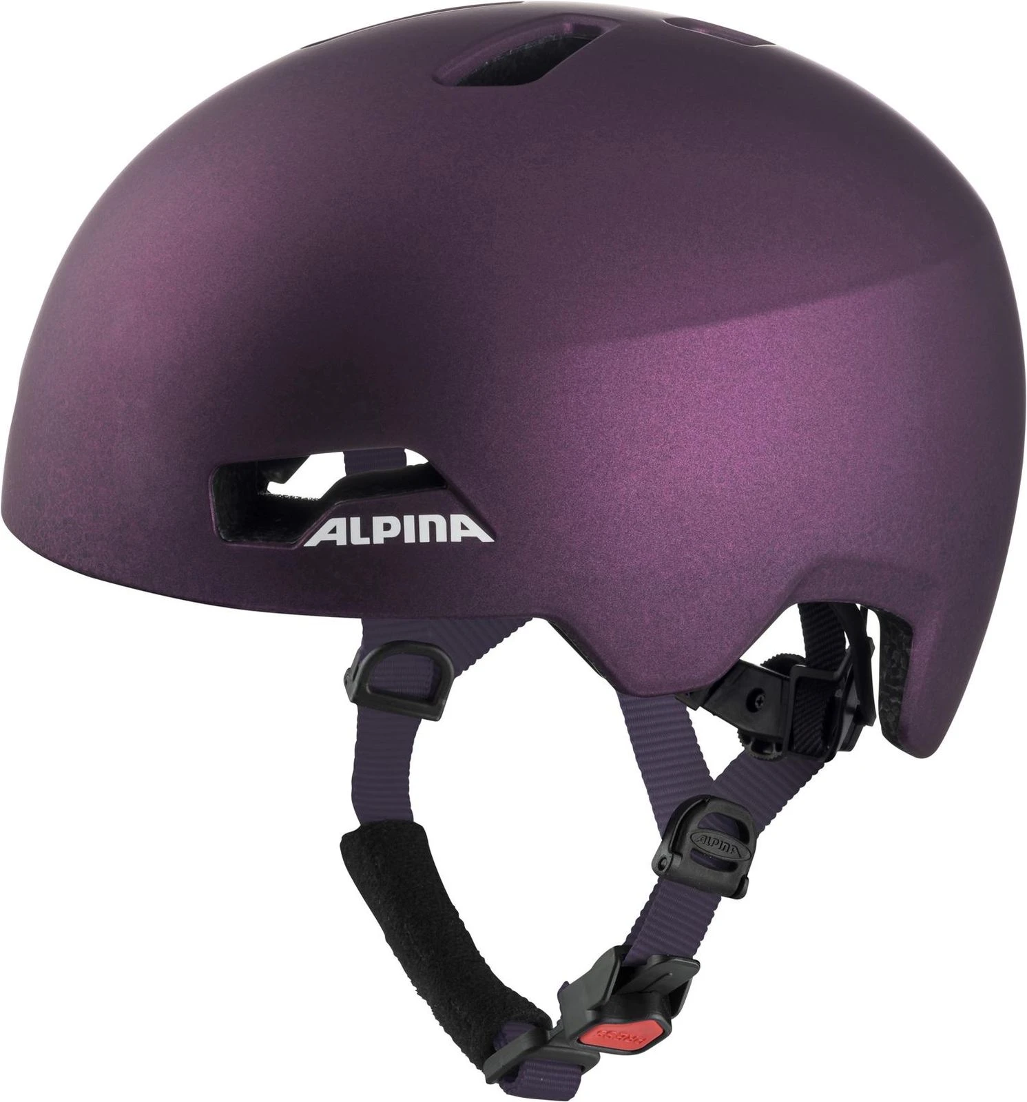 Alpina Hackney Skatehelm-Fahrradhelm - Dark-violet Matt 1 Alpina Hackney Skatehelm-Fahrradhelm - Dark-violet Matt