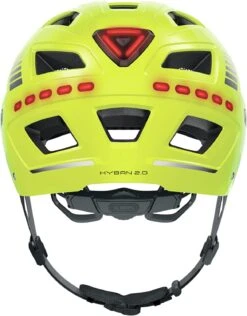 ABUS Hyban 2.0 LED Fahrradhelm - Signal Yellow Shiny 6 ABUS Hyban 2.0 LED Fahrradhelm - Signal Yellow Shiny -Sport Gear Angebote Store ABUS Hyban 2 0 Led Fahrradhelm signal yellow shiny 3