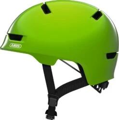 ABUS Scraper 3.0 KID Junior-Fahrradhelm Skatehelm-shiny Green