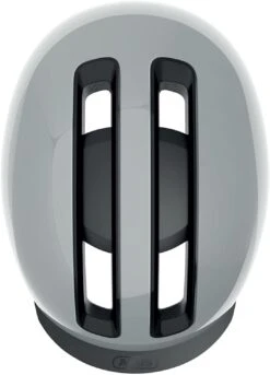 ABUS HUD-Y City- Fahrradhelm - Race Grey 9 ABUS HUD-Y City- Fahrradhelm - Race Grey -Sport Gear Angebote Store Abus Hud y city stadt fahrradhelm ebike helm flower race grey 4
