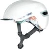 ABUS HUD-Y City- Fahrradhelm - Flower White Shiny