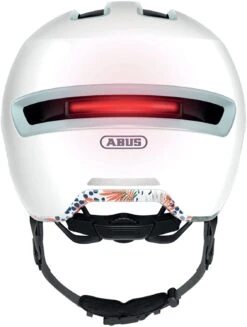 ABUS HUD-Y City- Fahrradhelm - Flower White Shiny 7 ABUS HUD-Y City- Fahrradhelm - Flower White Shiny -Sport Gear Angebote Store Abus Hud y city stadt fahrradhelm ebike helm flower white L 3