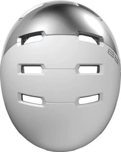 ABUS Skurb ACE Fahrradhelm Skatehelm-silver White -Sport Gear Angebote Store Abus Skurb Fahrradhelm Skaterhelm silver white 3