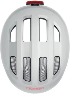 ABUS Smiley 3.0 ACE LED Kinder-Fahrradhelm - White Shiny -Sport Gear Angebote Store Abus Smiley 3 0 Ace kinder fahrradhelm shiny white 4