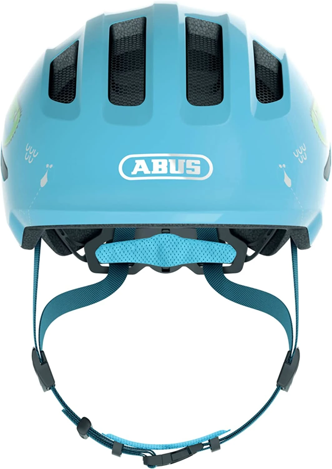 ABUS Smiley 3.0 Kinder-Fahrradhelm - Blue Croco Shiny 2 ABUS Smiley 3.0 Kinder-Fahrradhelm - Blue Croco Shiny – Bild 2