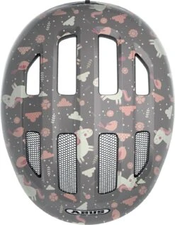 ABUS Smiley 3.0 Kinder-Fahrradhelm - Grey Horse -Sport Gear Angebote Store Abus Smiley 3 0 kinder fahrradhelm grey horse 4