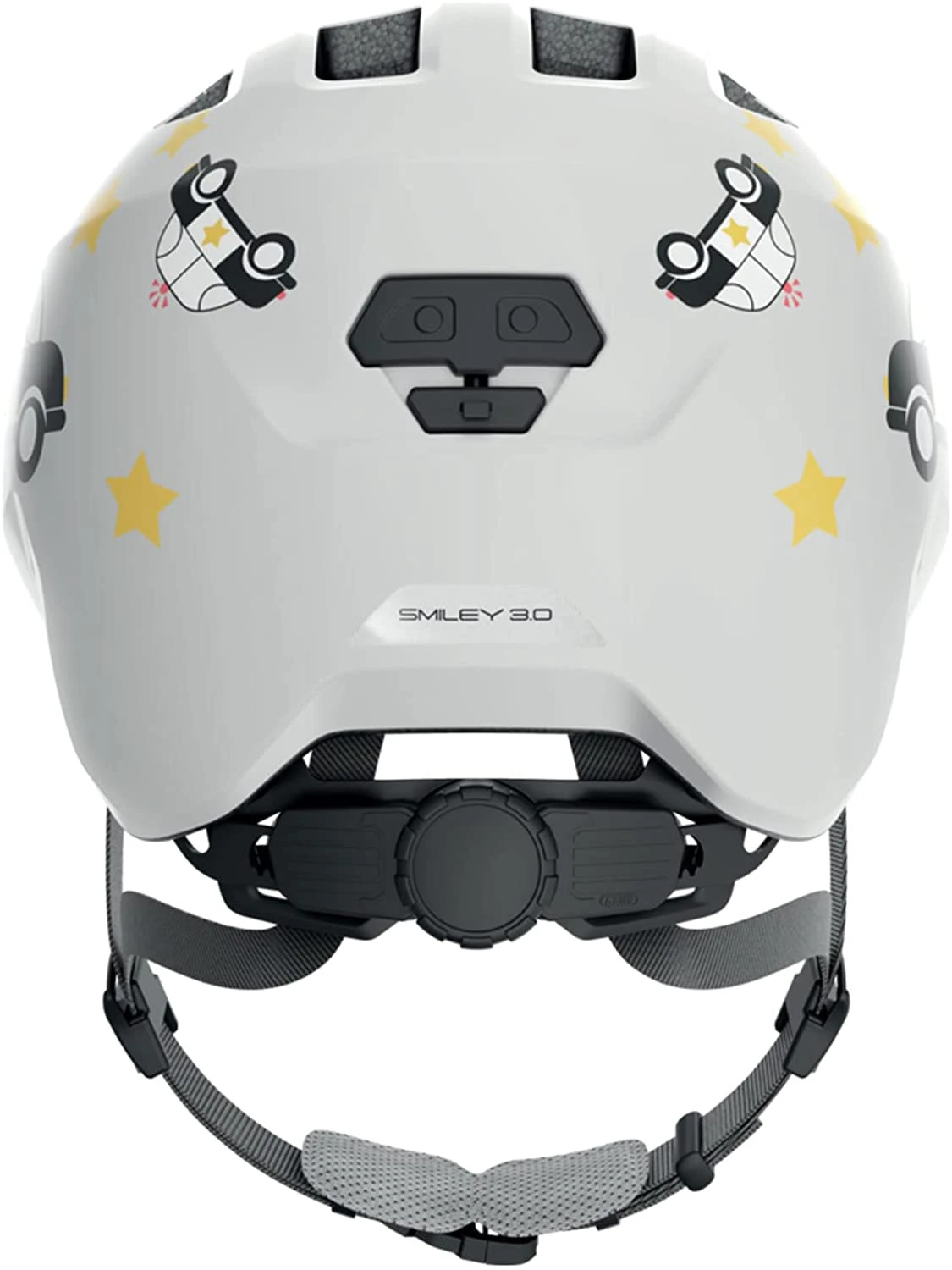 ABUS Smiley 3.0 Kinder-Fahrradhelm - Grey Police 3 ABUS Smiley 3.0 Kinder-Fahrradhelm - Grey Police – Bild 3