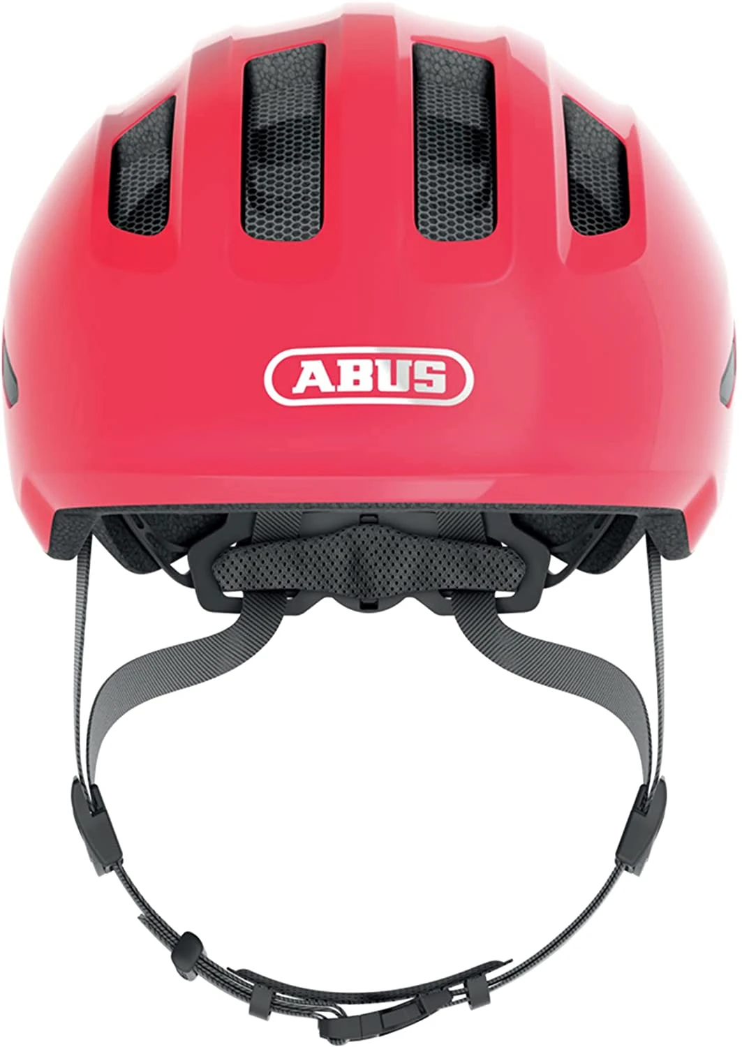 ABUS Smiley 3.0 Kinder-Fahrradhelm - Shiny Red 2 ABUS Smiley 3.0 Kinder-Fahrradhelm - Shiny Red – Bild 2