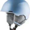 Alpina Albona Skihelm - Skyblue White Mat