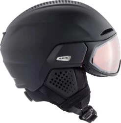 Alpina ORO QV MIPS Visier-Skihelm - Black Mat -Sport Gear Angebote Store Alpina Alto QV Skihelm varioflex quattroflex black mat 3