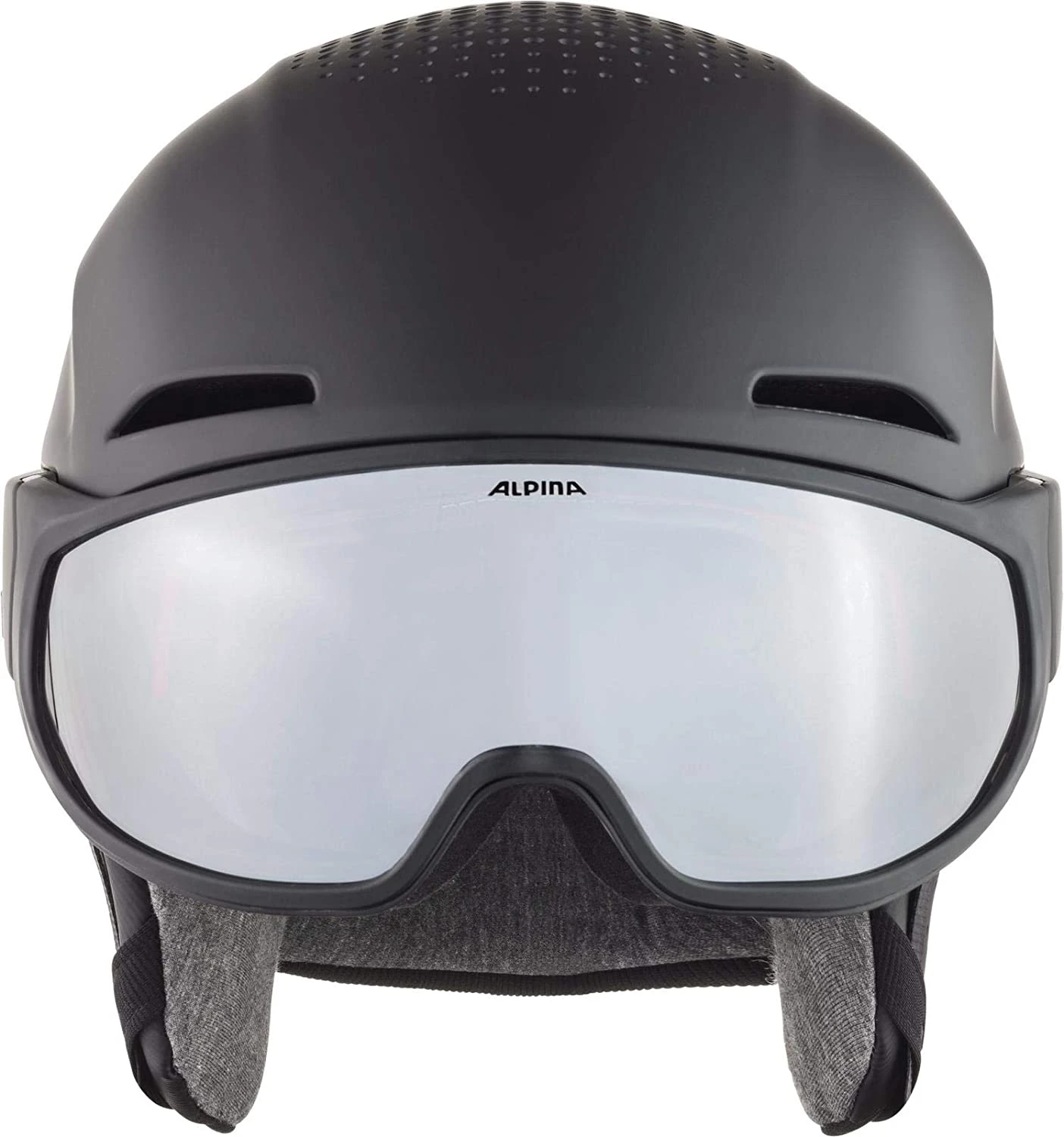 Alpina ALTO V Visier Skihelm - Black Mat 2 Alpina ALTO V Visier Skihelm - Black Mat – Bild 2