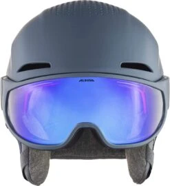 Alpina ALTO V Visier Skihelm - Ink Mat -Sport Gear Angebote Store Alpina Alto V Visier Skihelm selbsttoenendes Visier photochromatic variomatik ink mat 2