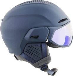 Alpina ALTO V Visier Skihelm - Ink Mat -Sport Gear Angebote Store Alpina Alto V Visier Skihelm selbsttoenendes Visier photochromatic variomatik ink mat 3