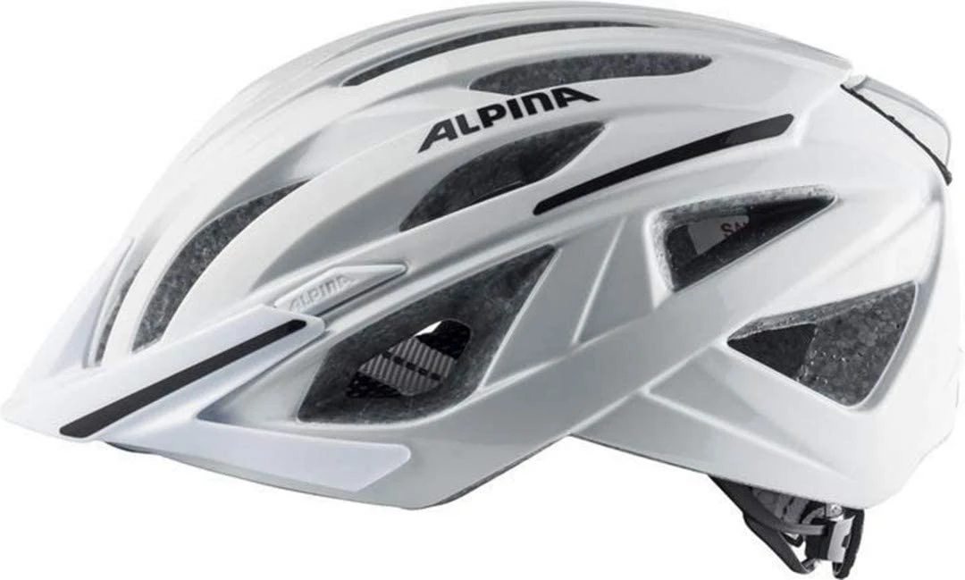 Alpina Haga Fahrradhelm - White Gloss 2 Alpina Haga Fahrradhelm - White Gloss – Bild 2
