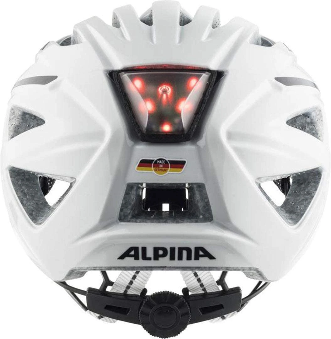Alpina Haga Fahrradhelm - White Gloss 3 Alpina Haga Fahrradhelm - White Gloss – Bild 3