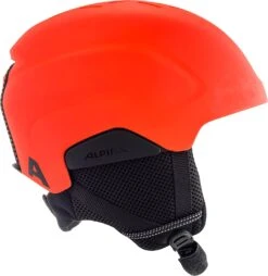 Alpina Pizi Kinderskihelm - Neon Orange Mat -Sport Gear Angebote Store Alpina Pizi KInder Skihelm neon orange mat 3