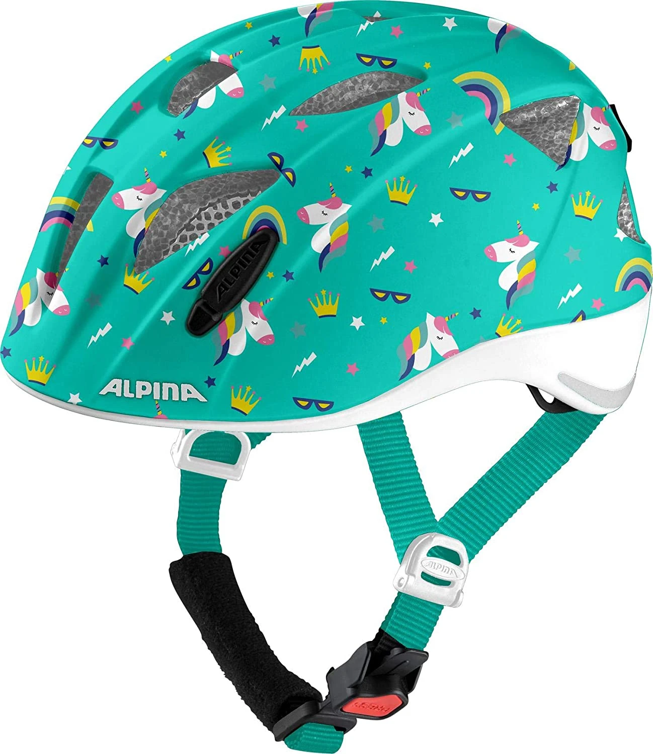 Alpina Ximo Flash Kinder Fahrradhelm - Unicorn 1 Alpina Ximo Flash Kinder Fahrradhelm - Unicorn