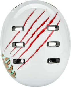 Bell Lil Ripper Kinder Fahrradhelm - Gloss White Grizzly -Sport Gear Angebote Store Bell Littly Ripper Kinderfahrradhelm gloss white grizzly 6