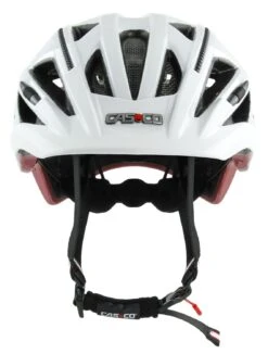 CASCO Activ 2 Fahrradhelm - Weiss Englisch Rose -Sport Gear Angebote Store CASCO ACTIV2 White EnglishRose shiny front rgb 300dpi 04 0871