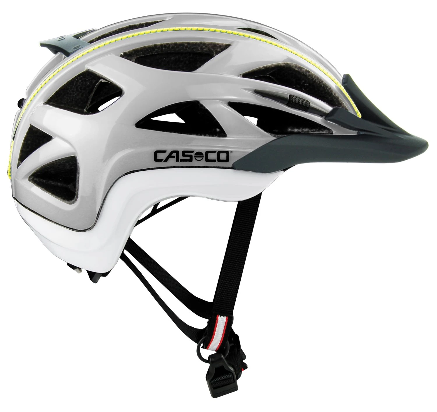 CASCO Activ 2 Fahrradhelm - Sand Weiss Neon 1 CASCO Activ 2 Fahrradhelm - Sand Weiss Neon