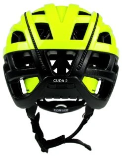 CASCO Cuda 2 Fahrradhelm - Neongelb-glanz -Sport Gear Angebote Store CASCO CUDA2 NeonYellow Shiny back rgb 04 1641