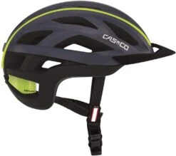 CASCO Cuda 2 Fahrradhelm - Blau-neongelb-matt