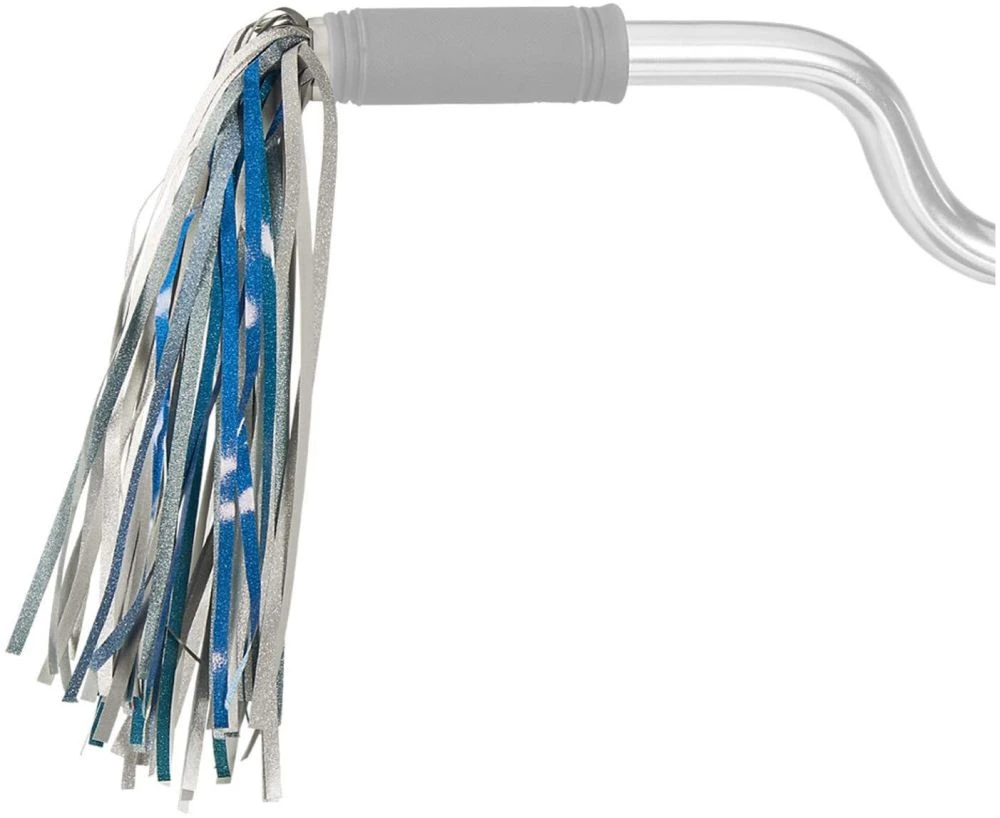 Electra Streamer Fahrradlenker-Fransen/Bänder - Blue/Reflective 1 Electra Streamer Fahrradlenker-Fransen/Bänder - Blue/Reflective