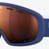 POC Fovea Mid Clarity Skibrille - Lead Blue/Spektris Orange