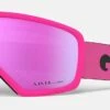 Giro Ringo Jr. Skibrille - Pink Black Blocks / Vivid Pink S2