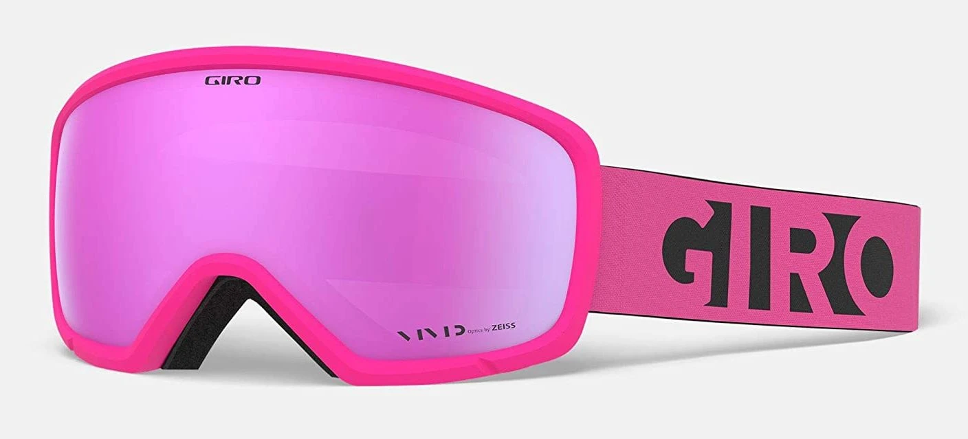Giro Ringo Jr. Skibrille - Pink Black Blocks / Vivid Pink S2 1 Giro Ringo Jr. Skibrille - Pink Black Blocks / Vivid Pink S2