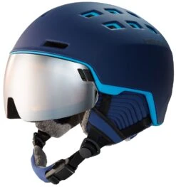 HEAD RADAR Visier-Skihelm - Blue-sky Mat