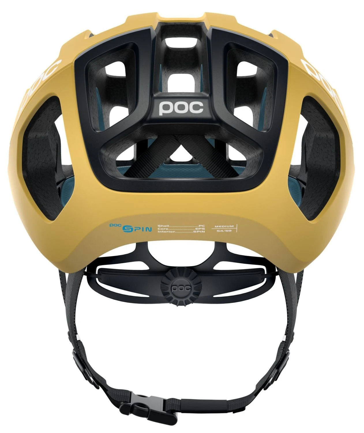POC Ventral Air Spin Rennradhelm - Sulfur Yellow Matt 4 POC Ventral Air Spin Rennradhelm - Sulfur Yellow Matt – Bild 4