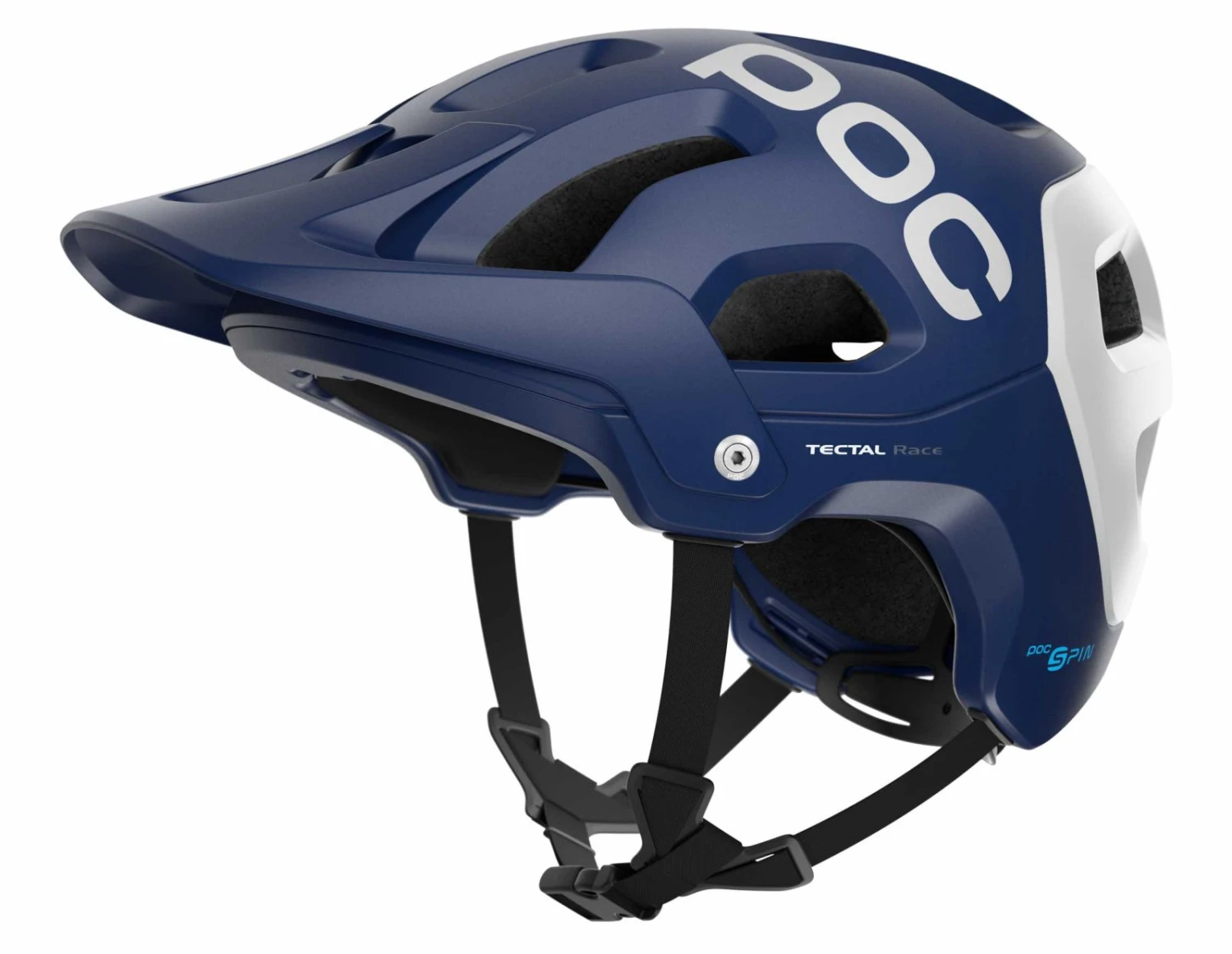 POC Tectal Race Spin Mountainbike-Helm - Lead Blue/Hydrogen White Matt 1 POC Tectal Race Spin Mountainbike-Helm - Lead Blue/Hydrogen White Matt