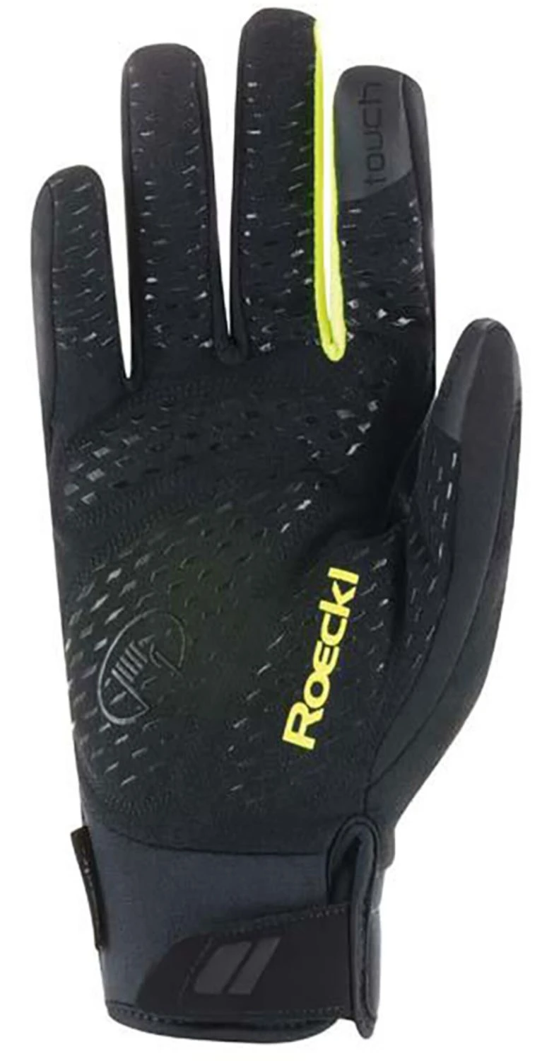 Roeckl Ranten Fahrrad-Handschuh - Black/fluo Yellow 2 Roeckl Ranten Fahrrad-Handschuh - Black/fluo Yellow – Bild 2