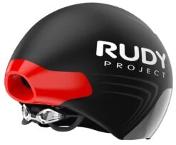 Rudy Project The Wing Triathlon/Timetrail Helmet - Black Matte -Sport Gear Angebote Store Rudy Project Aero Triathlon Helmet Helm The wing black red hl730010 5